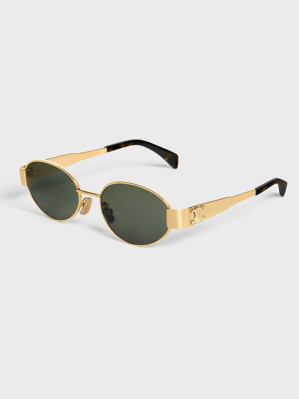 Celine Triomphe Gold Sunglasses